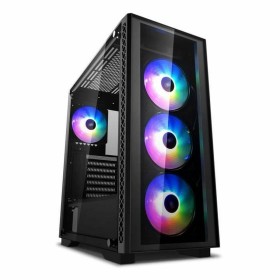 Boîtier ATX semi-tour DEEPCOOL DP-ATX-MATREXX50-AR-4F-NE Noir Multicouleur de DEEPCOOL, Boîtiers pour ordinateurs de bureau -...