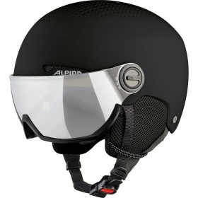 Capacete de esqui Alpina Zupo Unissexo Preto Monocromática 54-58 cm | Tienda24 - Global Online Shop Tienda24.eu