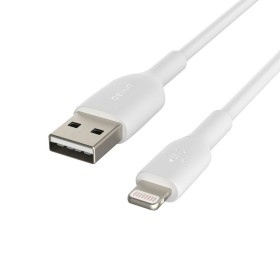 Cable USB a Lightning Belkin CAA001BT0MWH Blanco 15 cm (1 unidad) de Belkin, Cables Lightning - Ref: S9145600, Precio: 16,90 ...