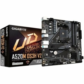 Motherboard Gigabyte A520M DS3H V2 AMD AM4 by Gigabyte, Base plates - Ref: S9145626, Price: 78,86 €, Discount: %