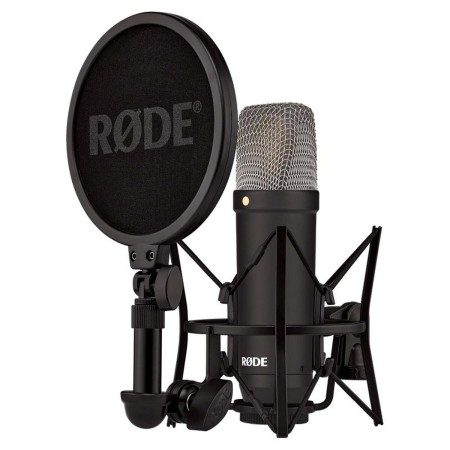 Microfono a condensatore Rode RODE NT1SIGN BLK Nero di Rode, Microfoni per PC - Rif: S9145739, Prezzo: 216,42 €, Sconto: %