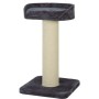 Arranhador para Gatos Zolux 504093 Preto Bege Sisal de Zolux, Barris para gatos - Ref: S9171977, Preço: 78,35 €, Desconto: %