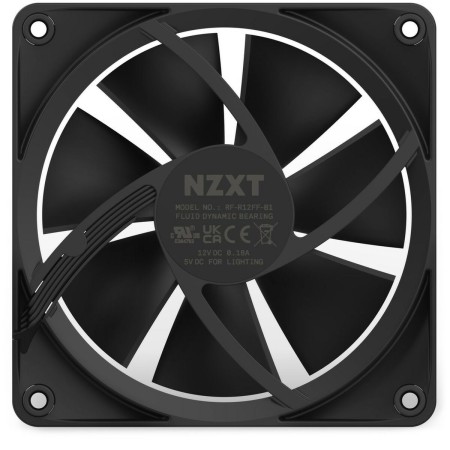 Ventillateur de cabine NZXT RF-R12SF-B1 Ø 12 cm (1 Unité) de NZXT, Ventilation et refroidissement - Réf : S9188590, Prix : 37...