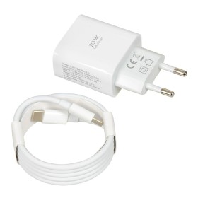 Carregador de Parede + Cabo USB C Urban Factory GSC10UF Branco | Tienda24 - Global Online Shop Tienda24.eu