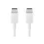 Cabo USB-C Samsung EP-DX310JWEGEU Branco 1,8 m (1 Unidade) de Samsung, Cabos USB - Ref: S9190799, Preço: 13,44 €, Desconto: %