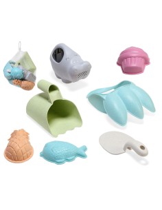 Beach toys set Ice Cream Colorbaby Color Beach (9 pcs) | Tienda24 Tienda24.eu