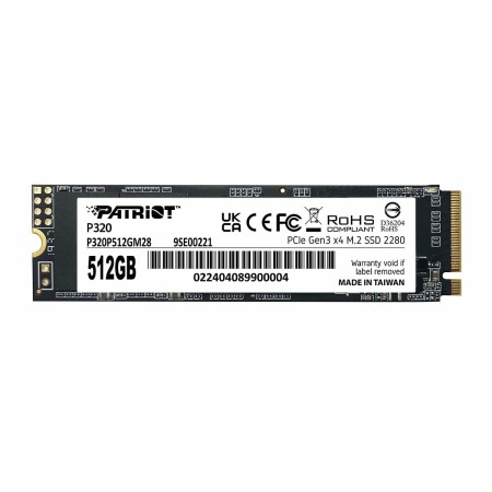 Disco Duro Patriot Memory P320P512GM28 512 GB SSD de Patriot Memory, Discos duros sólidos - Ref: S9193200, Precio: 43,78 €, D...