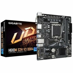 Carte Mère Gigabyte H610M S2H V3 DDR4 LGA 1700 INTEL H610 EXPRESS de Gigabyte, Cartes mères - Réf : S9194681, Prix : 92,61 €,...