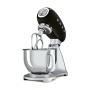 Mixeur/mélangeur de pâte Smeg SMF02BLEU Noir Argenté 800 W 4,8 L de Smeg, Robots de cuisine et mini-hachoirs - Réf : S9195571...