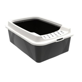 Cat Litter Box Rotho Bonnie Eco Black 57,2 x 39,3 x 20,9 cm Plastic by Rotho, Sand boxes - Ref: S9195678, Price: 11,91 €, Dis...