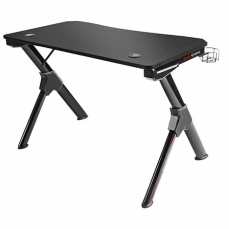 Mesa de Escritório Mars Gaming MGDXLW Branco Preto Aço 160 x 60