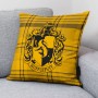 Fodera per cuscino Harry Potter Hufflepuff Giallo Multicolore 50 x 50 cm di Harry Potter, Copricuscini e federe - Rif: S98007...