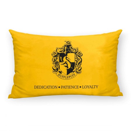 Fodera per cuscino Harry Potter Hufflepuff Giallo Multicolore 30 x 50 cm di Harry Potter, Copricuscini e federe - Rif: S98007...