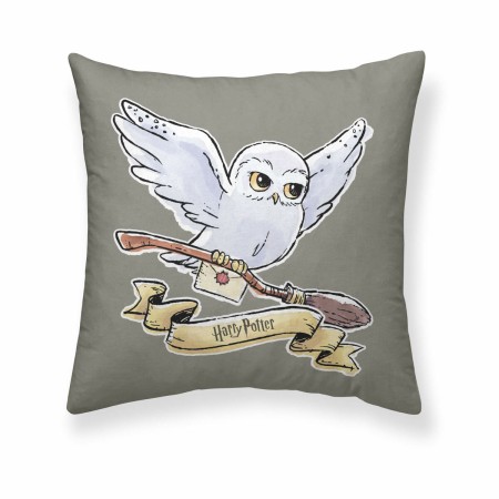 Housse de coussin Harry Potter Hedwig Gris 50 x 50 cm de Harry Potter, Housses de coussin - Réf : S9800845, Prix : 9,89 €, Re...