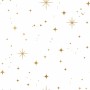 Fleckenabweisende geharzte Tischdecke Belum Christmas Weiß Gold 100 x 140 cm | Tienda24 - Global Online Shop Tienda24.eu