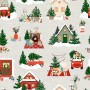 Fleckenabweisende geharzte Tischdecke Belum Merry Christmas Bunt 250 x 140 cm | Tienda24 - Global Online Shop Tienda24.eu