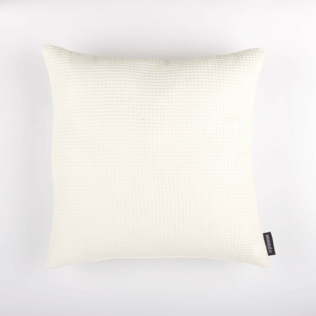 Housse de coussin Belum Waffle Naturel 50 x 50 cm de Belum, Housses de coussin - Réf : S9804552, Prix : 20,53 €, Remise : %