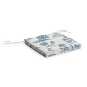 Chair cushion Blue 90 x 40 x 4 cm | Tienda24 - Global Online Shop Tienda24.eu