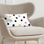 Housse de coussin Decolores Cuzco Blanc Multicouleur 30 x 50 cm Pois de Decolores, Housses de coussin - Réf : S9809461, Prix ...