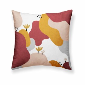 Cushion cover HappyFriday White peonies Multicolour 60 x 60 cm | Tienda24 - Global Online Shop Tienda24.eu