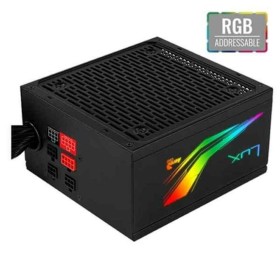 Power supply Aerocool LUX RGB 550M ATX 550 W 80 Plus Bronze LED RGB by Aerocool, Power Supplies - Ref: S9900201, Price: 55,45...