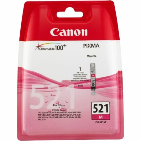 Original Tintenpatrone Canon CLI-521 M Magenta von Canon, Toner und Druckertinte - Ref: S9901955, Preis: 17,52 €, Rabatt: %