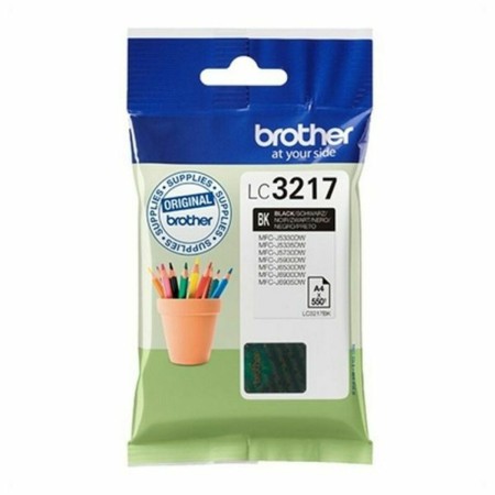 Cartouche d'Encre Compatible Brother LC-3217BK Noir de Brother, Toners et encre pour imprimante - Réf : S9902200, Prix : 22,5...