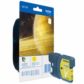 Original Ink Cartridge Brother LC-1100Y Yellow by Brother, Printer toners and inks - Ref: S9902268, Price: 13,95 €, Discount: %