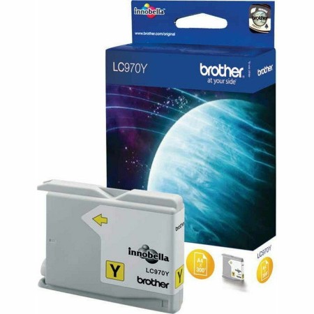 Original Ink Cartridge Brother LC970Y Yellow by Brother, Printer toners and inks - Ref: S9902292, Price: 14,14 €, Discount: %