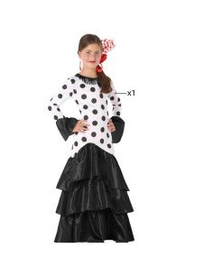 Costume per Bambini Flamenca Nero Spagna da BigBuy Carnival, Bambini - Ref: S1128795, Precio: €20.57, Descuento: %