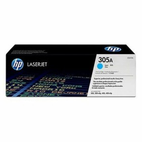 Toner original HP 305A Cyan (4 Unités) de HP, Toners et encre pour imprimante - Réf : S9902757, Prix : 168,84 €, Remise : %