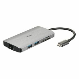 Hub USB C D-Link DUB-M810 Argentato 100 W di D-Link, Hub USB - Rif: S9903021, Prezzo: 60,89 €, Sconto: %