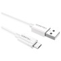 Câble USB DURACELL USB5013W 1 m Blanc (1 Unité) de DURACELL, Câbles USB - Réf : S9903078, Prix : 3,53 €, Remise : %