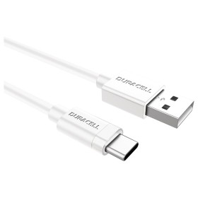 Cable USB DURACELL USB5031W 1 m Blanco de DURACELL, Cables USB - Ref: S9903087, Precio: 6,16 €, Descuento: %