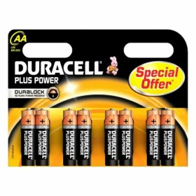 Alkaline Batteries DURACELL LR06 LR6 AA 1.5V (8 pcs) by DURACELL, Disposable Batteries - Ref: S9903113, Price: 7,61 €, Discou...