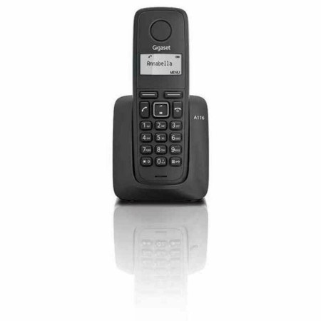 Teléfono Inalámbrico Gigaset A116BL Negro de Gigaset, Teléfonos analógicos - Ref: S9903466, Precio: 17,48 €, Descuento: %