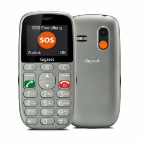 Téléphone portable pour personnes âgées Gigaset GL390 2,2" 32 GB RAM 2G Gris de Gigaset, Téléphones portables à grosses touch...