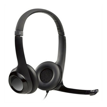 Auriculares com microfone Logitech 981-000406 Preto de Logitech, Auriculares e acessórios - Ref: S9904590, Preço: 32,94 €, De...