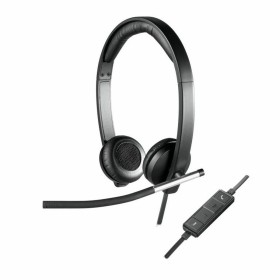 Auriculares de Diadema Logitech H650e Negro de Logitech, Auriculares con micrófonos - Ref: S9904593, Precio: 70,41 €, Descuen...