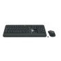 Tastatur mit Drahtloser Maus Logitech 920-008680 Schwarz Schwarz/Weiß Spanisch Qwerty Spanisch QWERTY von Logitech, Tastatur-...