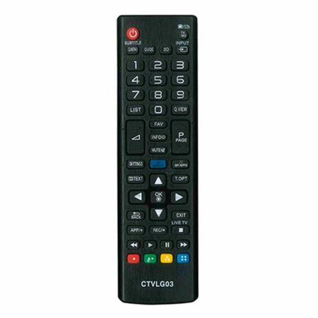 Universal Remote Control 02ACCOEMCTVLG03 by BigBuy Tech, Accessories for projectors - Ref: S9904685, Price: 9,45 €, Discount: %