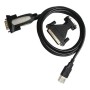 Adaptateur USB vers RS232 NANOCABLE 10.03.0002 1,8 m Noir 1,8 m de NANOCABLE, Câbles USB - Réf : S9904860, Prix : 10,51 €, Re...