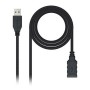 USB 3.0 A to USB A Cable NANOCABLE 10.01.0902BK 2 m Black by NANOCABLE, USB Cables - Ref: S9904906, Price: 4,22 €, Discount: %