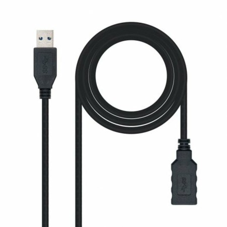 Câble USB NANOCABLE 10.01.0903-BK Noir 3 m de NANOCABLE, Câbles USB - Réf : S9904907, Prix : 5,49 €, Remise : %