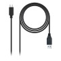 USB to Mini USB Cable NANOCABLE 10.01.4000 (0,5M) Black by NANOCABLE, USB Cables - Ref: S9904920, Price: 3,86 €, Discount: %