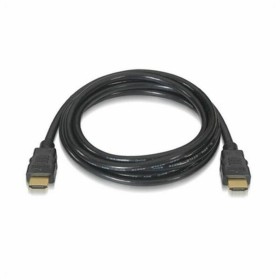 HDMI Cable NANOCABLE 10.15.3600 V2.0 4K 0,5 m Black 50 cm by NANOCABLE, DVI-HDMI adapters - Ref: S9904980, Price: 4,78 €, Dis...