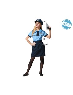 Costume per Bambini Poliziotto 5-6 Anni da BigBuy Carnival, Bambini - Ref: S1128878, Precio: €17.68, Descuento: %