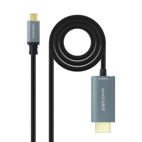 Cable USB-C a HDMI NANOCABLE 10.15.5162 1,8 m Negro 8K Ultra HD de NANOCABLE, Cables HDMI - Ref: S9905026, Precio: 30,64 €, D...