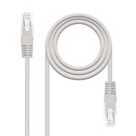 Category 5 UTP cable NANOCABLE 10.20.0101 Grey 1 m by NANOCABLE, Ethernet cables - Ref: S9905056, Price: 0,85 €, Discount: %