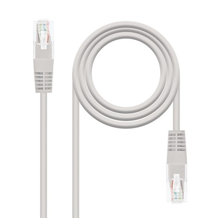 Câble Catégorie 5 UTP NANOCABLE 10.20.0101 Gris 1 m de NANOCABLE, Câbles Ethernet - Réf : S9905056, Prix : 0,85 €, Remise : %